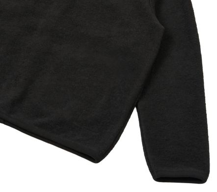 Image #1 of Cardigan Wool Fleece Black