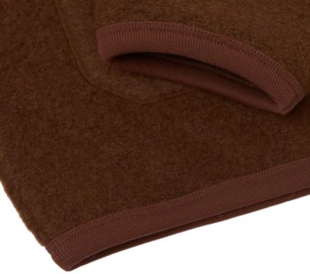 Image #2 of Cardigan Wool Fleece Cacao