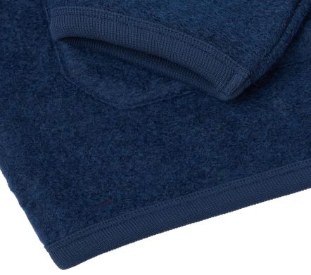 Image #2 of Cardigan Wool Fleece Indigo