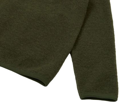 Image #1 of Cardigan Wool Fleece Olive