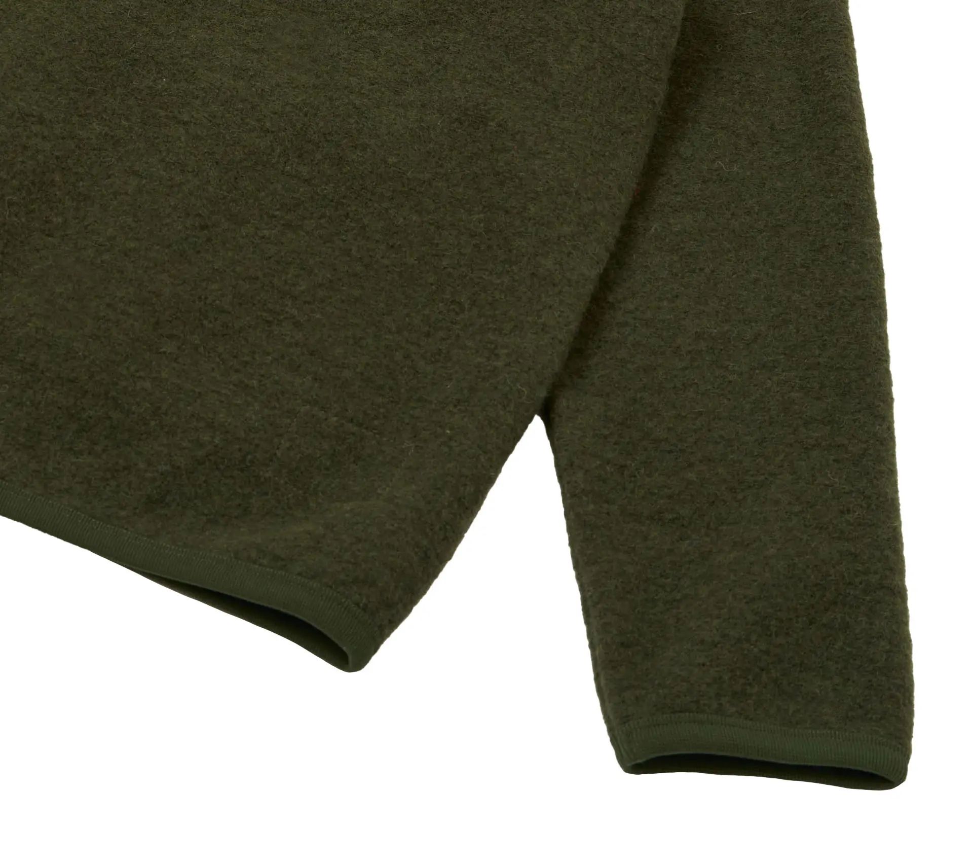 Cardigan Wool Fleece Olive