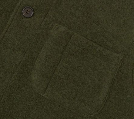 Image #1 of Field Jacket Wool Fleece Olive