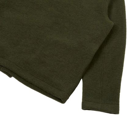 Image #2 of Field Jacket Wool Fleece Olive
