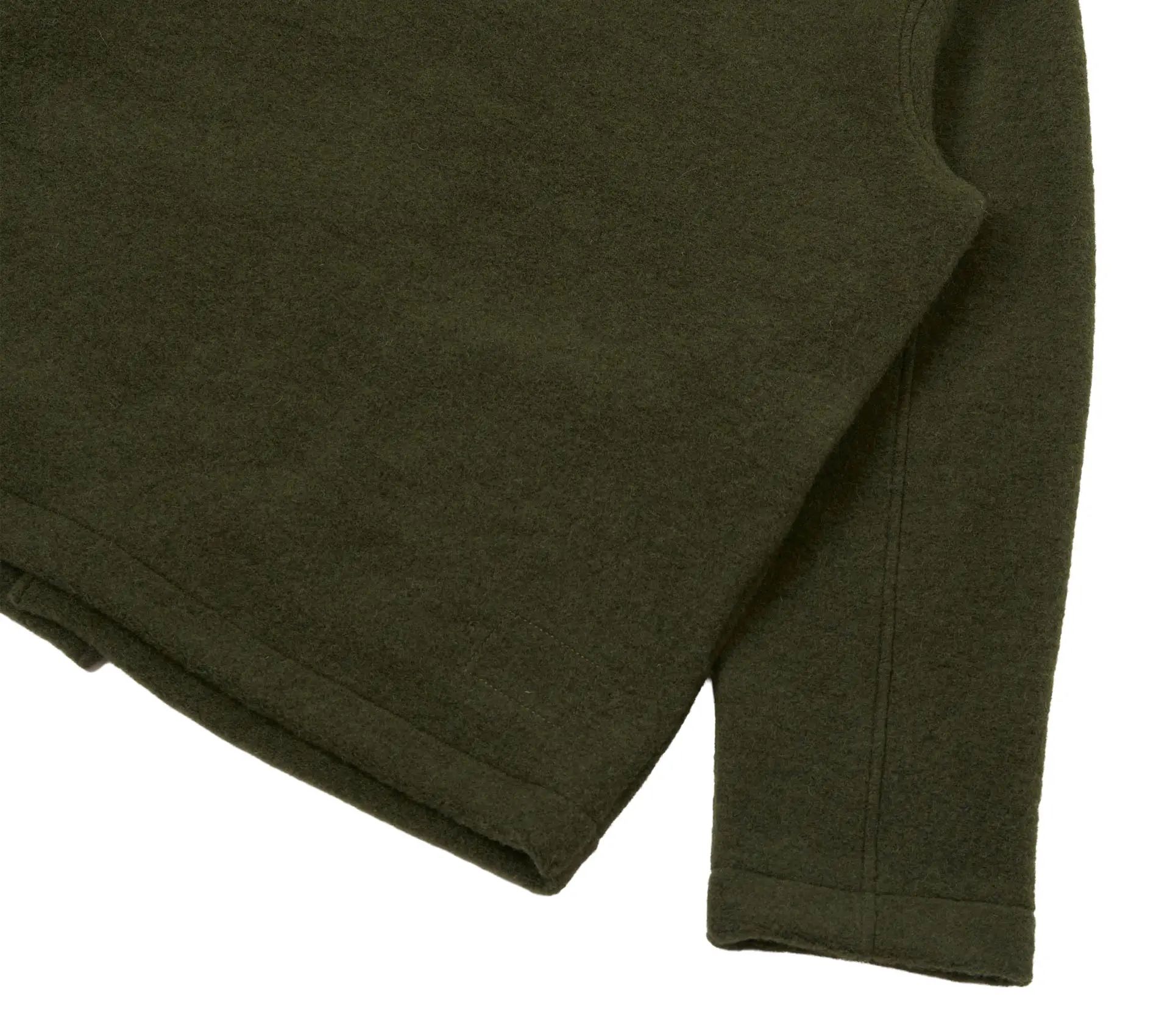 Field Jacket Wool Fleece Olive