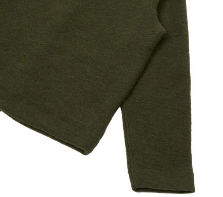 Image #1 of Uniform Jacket Wool Fleece Olive