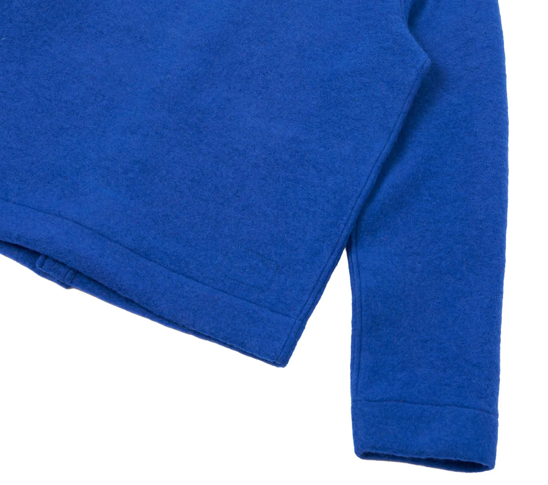 Uniform Jacket Wool Fleece Blue