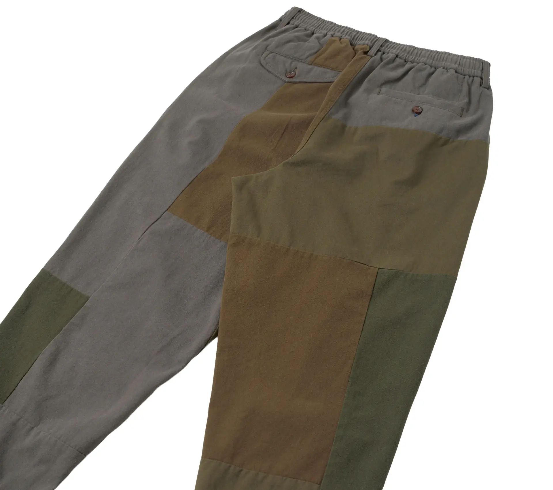 Oxford Pant Patchwork Twill Olive