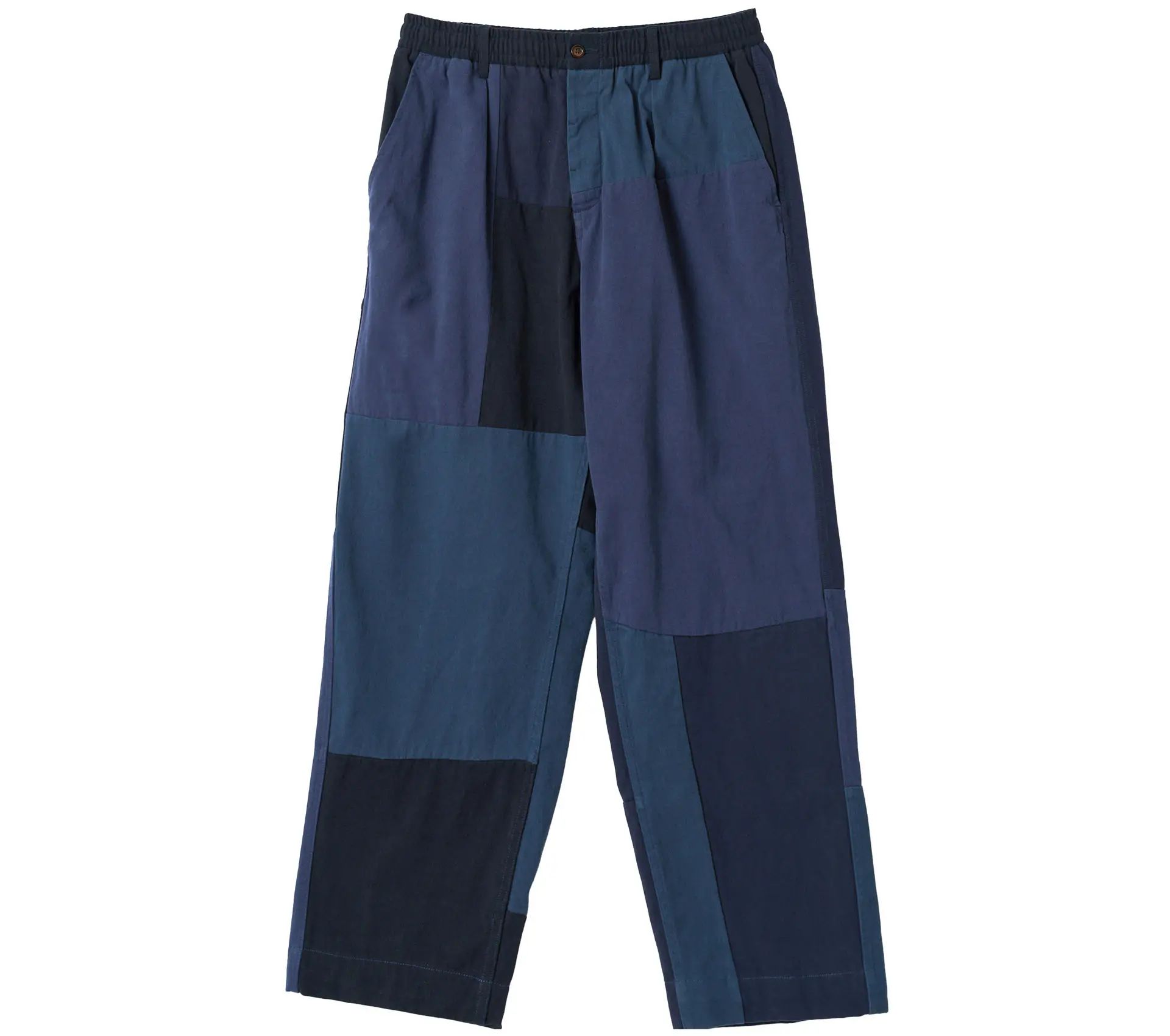 Oxford Pant Patchwork Twill Navy