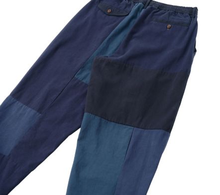 Image #1 of Oxford Pant Patchwork Twill Navy
