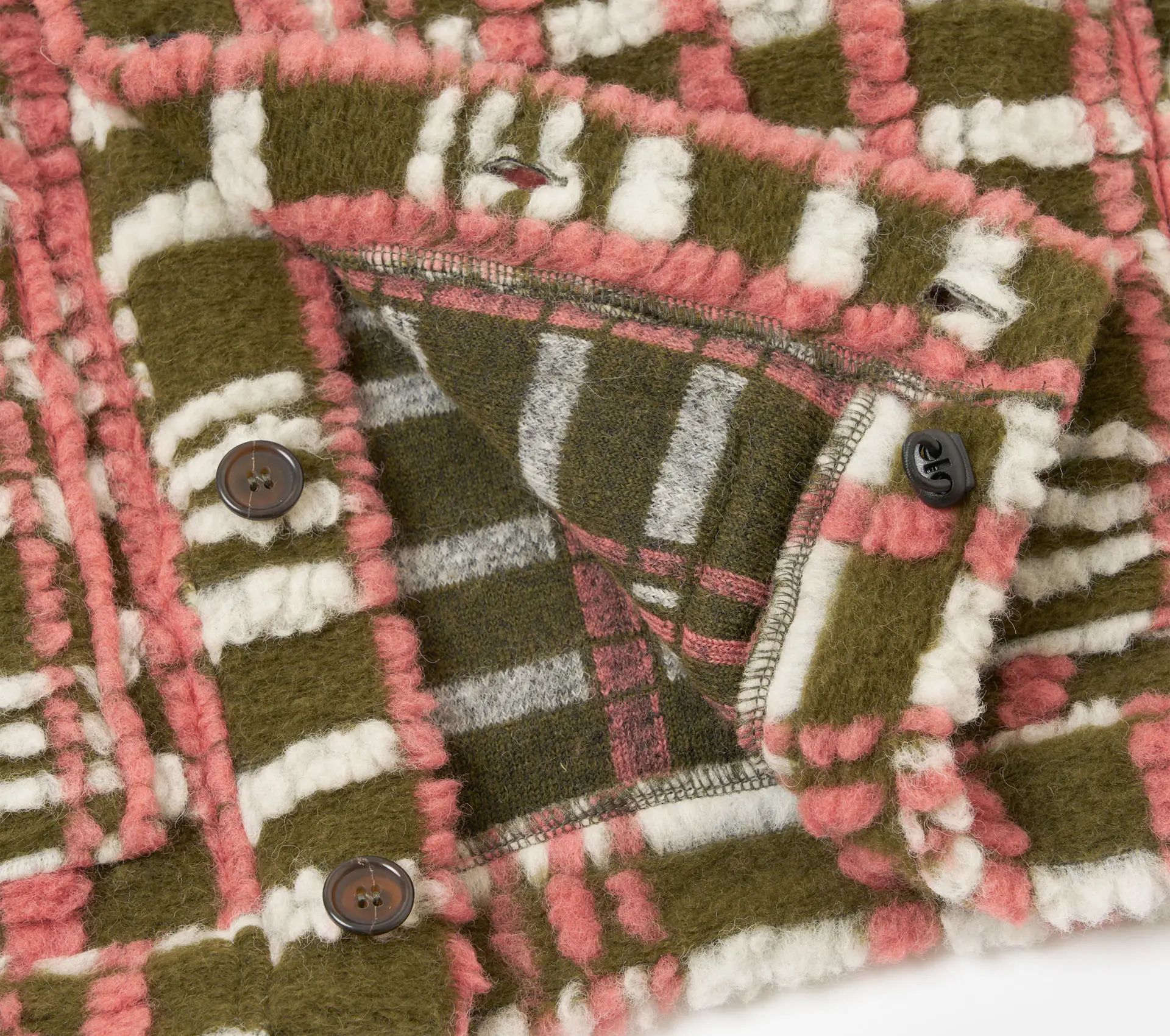 Cardigan Duomo Fleece Olive