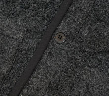 Image #2 of Lancaster Gilet Bouclet Fleece Charcoal