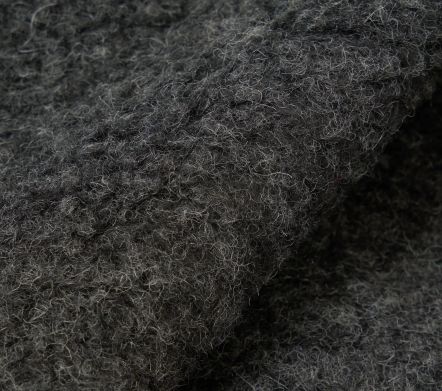 Image #3 of Lancaster Gilet Bouclet Fleece Charcoal