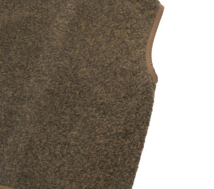 Image #1 of Lancaster Gilet Bouclet Fleece Brown