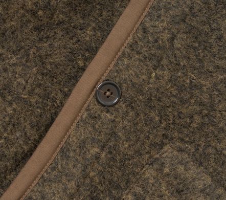 Image #2 of Lancaster Gilet Bouclet Fleece Brown
