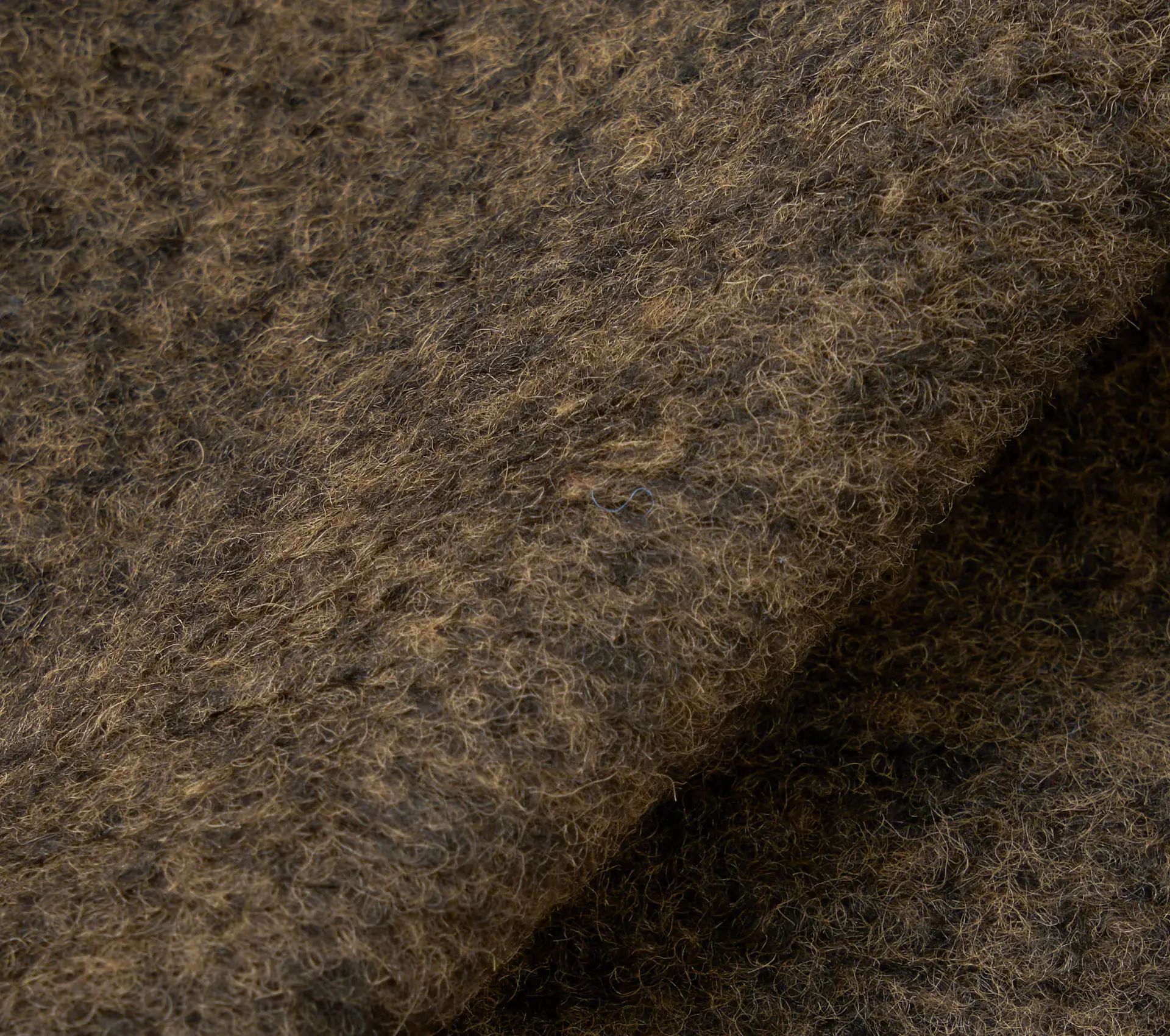 Lancaster Gilet Bouclet Fleece Brown