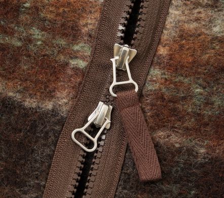 Image #1 of Military Liner Jacket Pino Wool Fleece Brown