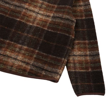Image #2 of Military Liner Jacket Pino Wool Fleece Brown