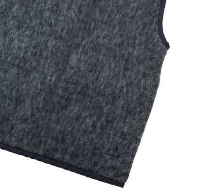 Image #1 of Lancaster Gilet Losso Mohair Mix Navy / Pale Grey