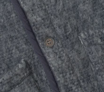 Image #2 of Lancaster Gilet Losso Mohair Mix Navy / Pale Grey