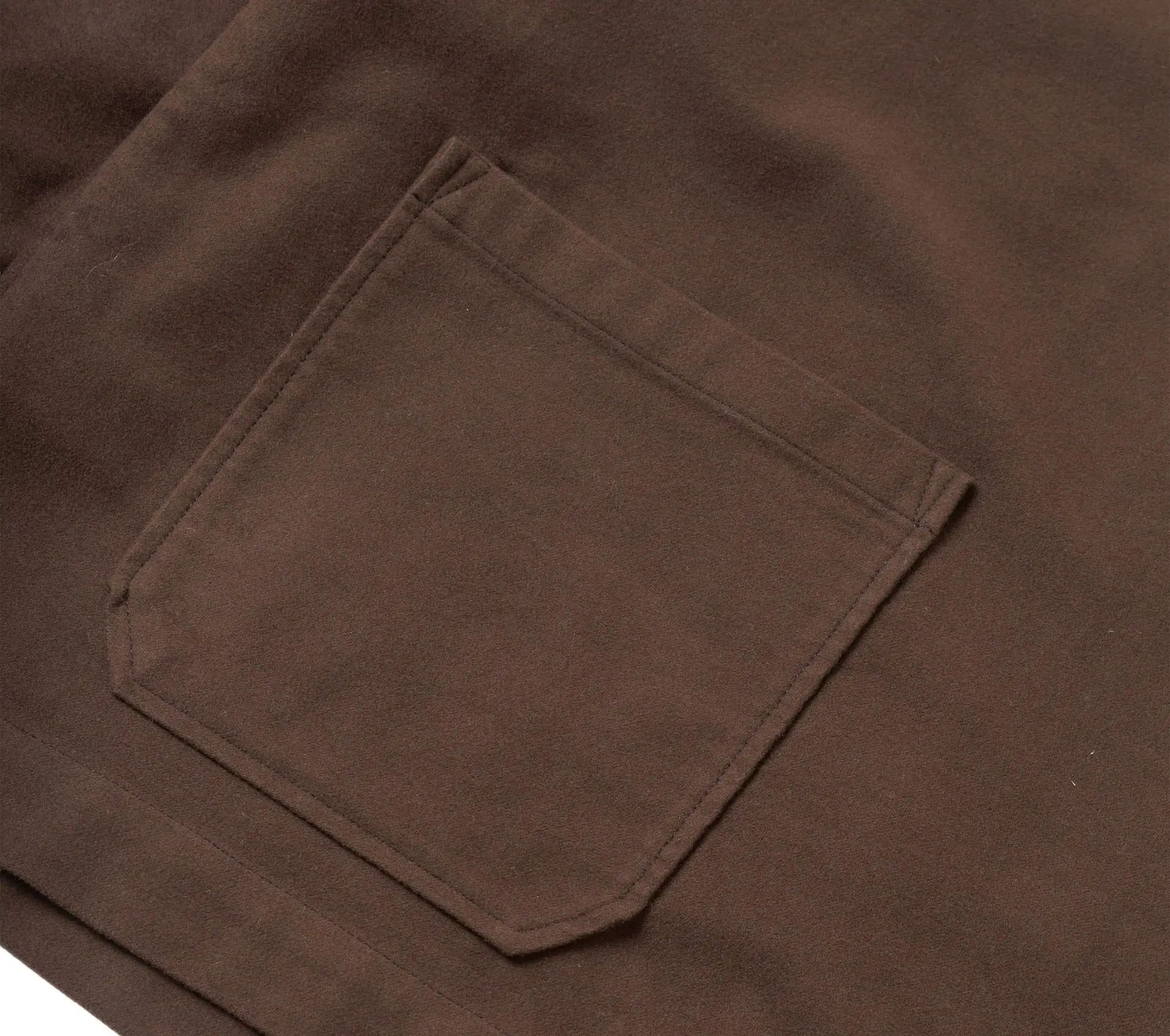 Ives Jacket Comfort Moleskin Brown