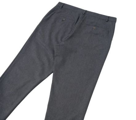 Image #1 of Military Chino Recycled Italian Tweed Charcoal