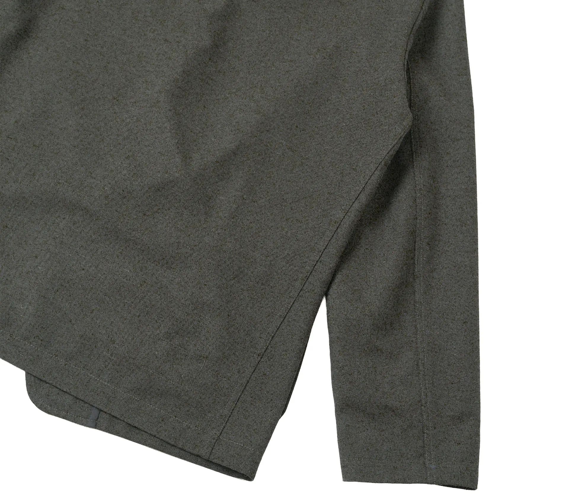 Two Button Jacket Recycled IT Tweed Olive