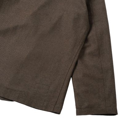 Image #1 of Two Button Jacket Recycled IT Tweed Brown