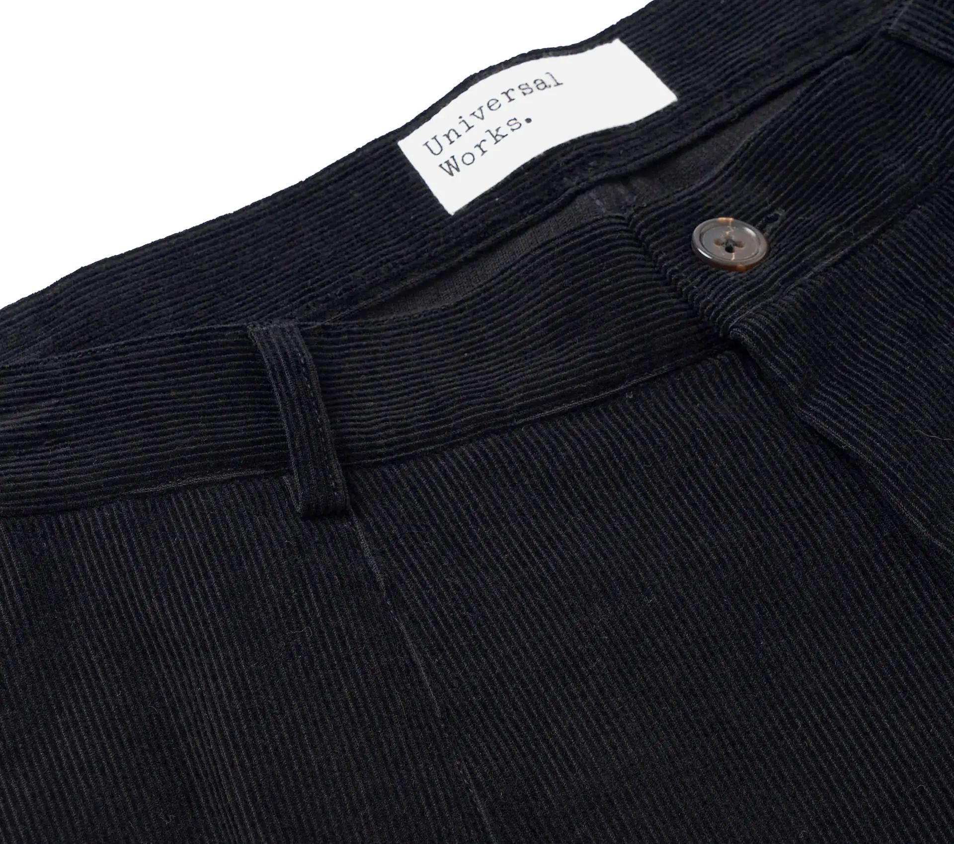 Grad Chino Cat Cord Black