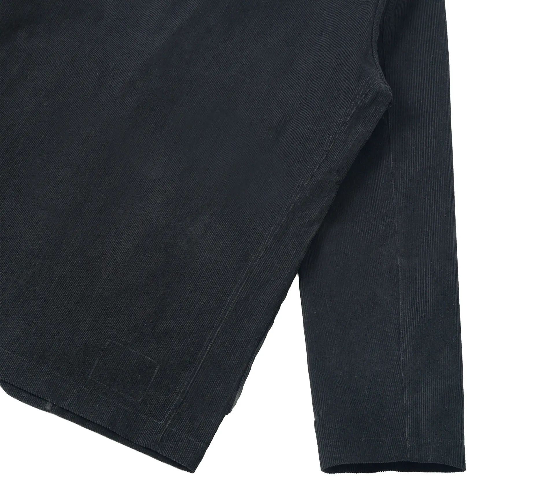 Two Button Jacket Cat Cord Black
