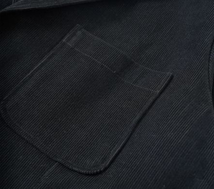 Image #2 of Two Button Jacket Cat Cord Black
