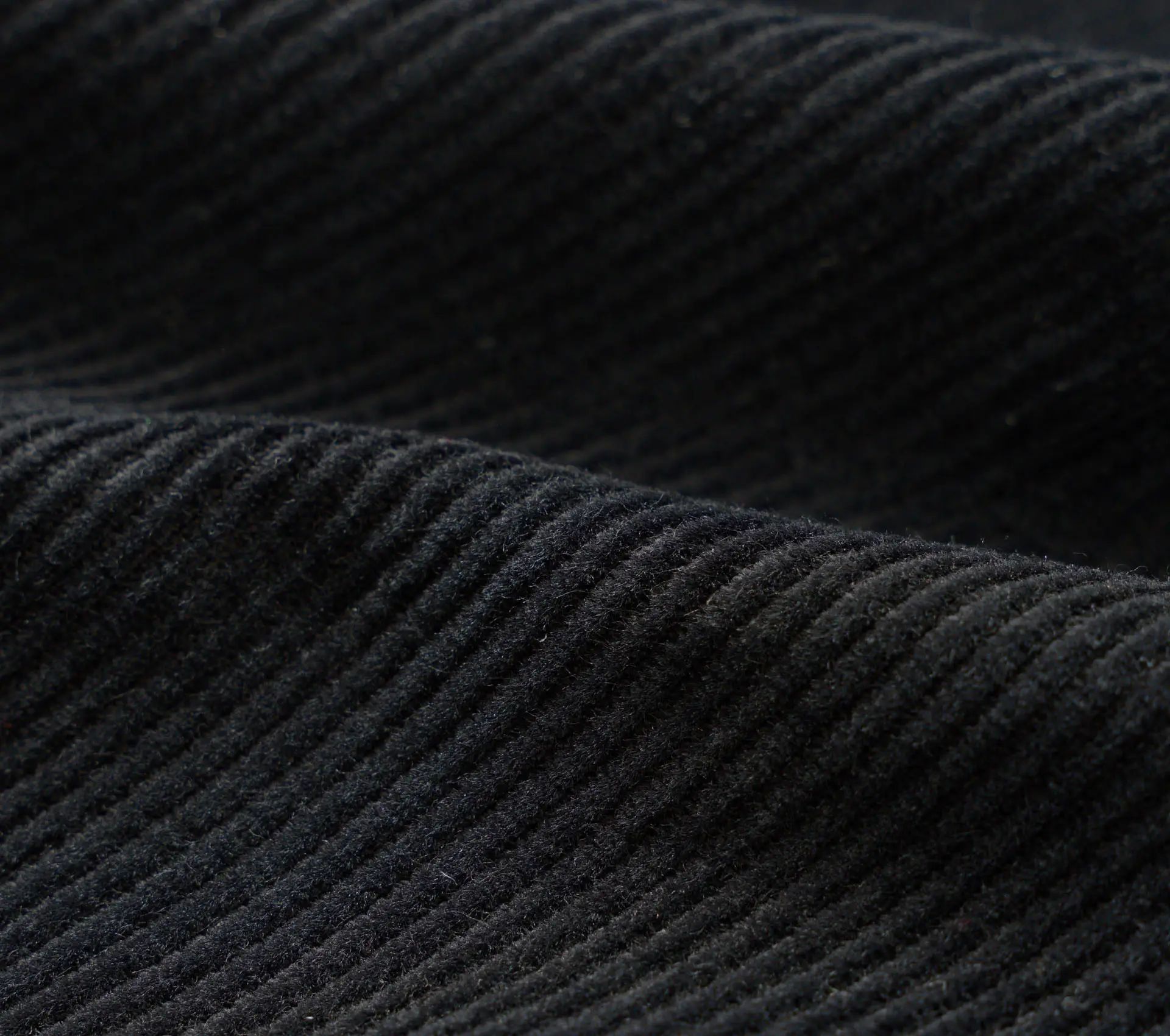 Two Button Jacket Cat Cord Black