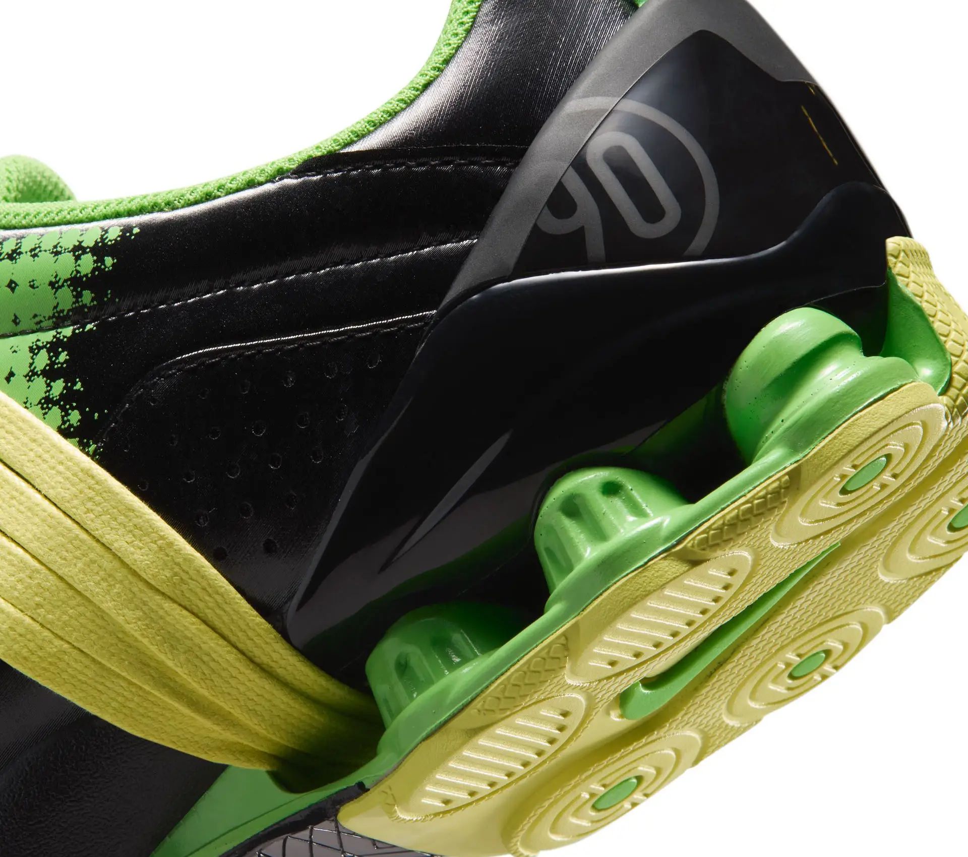 T90 Shox Magia "Black / Spinach Green"