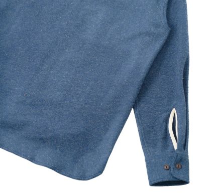 Image #1 of Work Shirt Dam Marl Navy