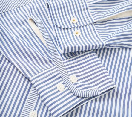 Image #1 of Patched Shirt Queens Cotton Navy