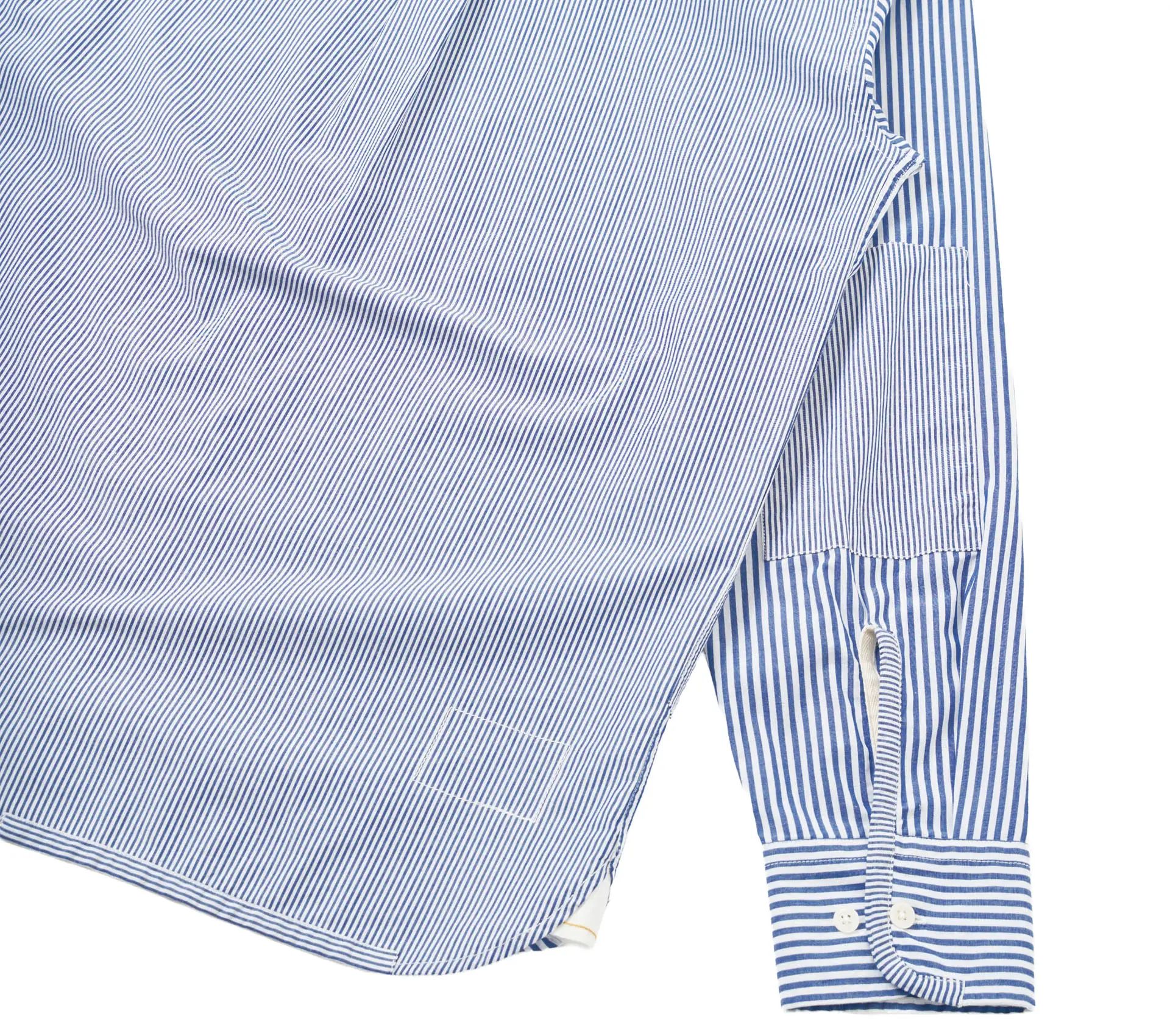 Patched Shirt Queens Cotton Navy