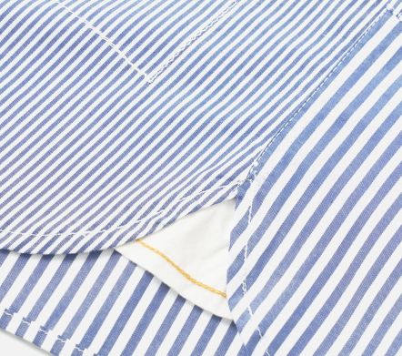 Image #3 of Patched Shirt Queens Cotton Navy