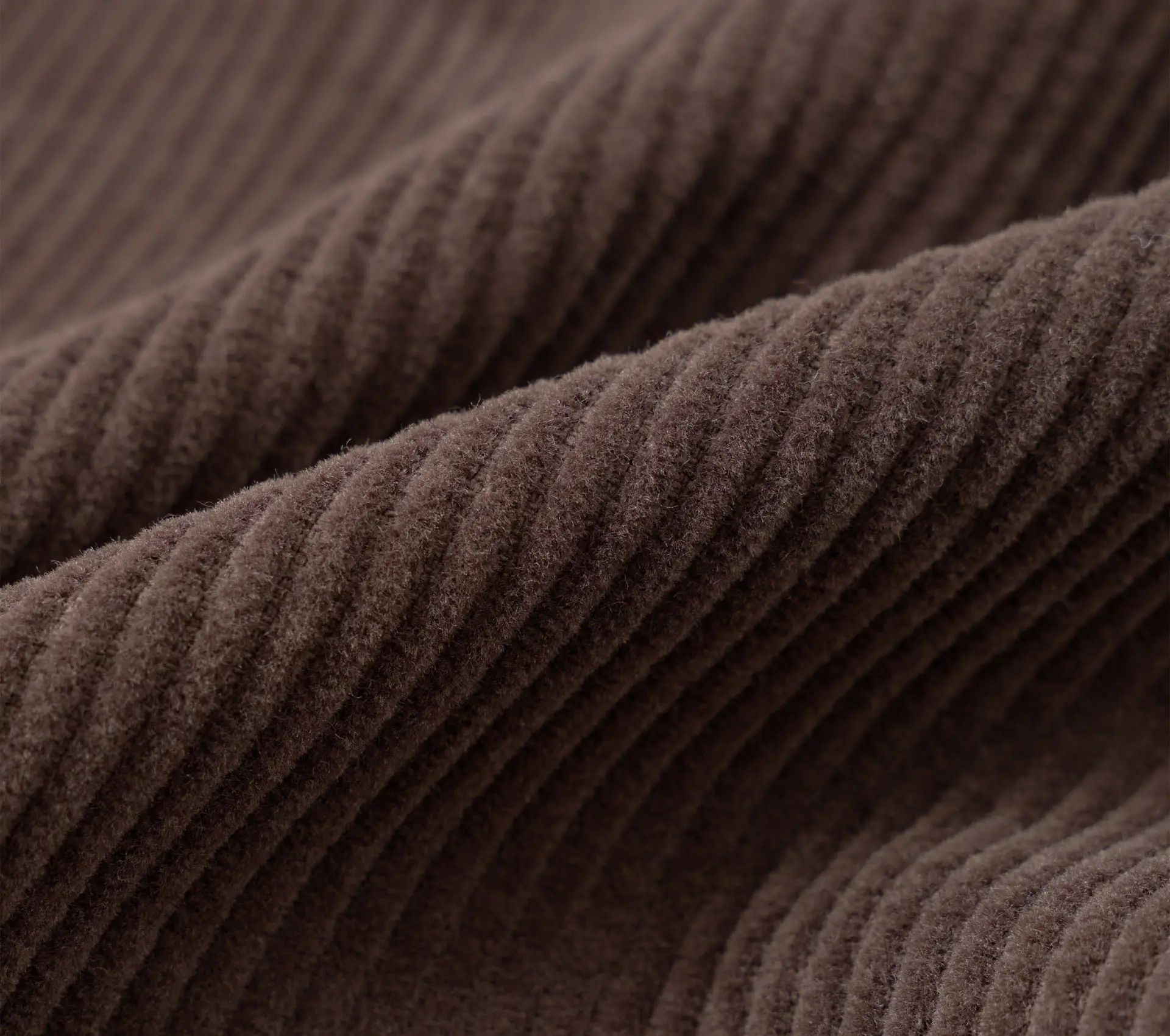 Pleated Track Pant Cord Cacao