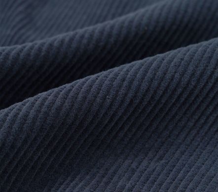 Image #3 of Pleated Track Pant Cord Dark Navy