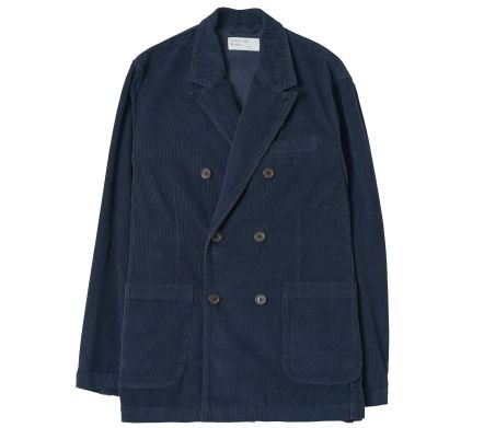 Manor Jacket Cord Dark Navy