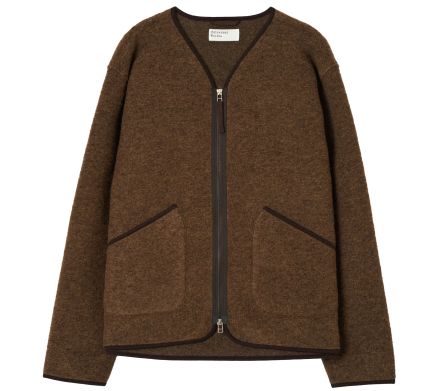 Zip Liner Jacket Wool...