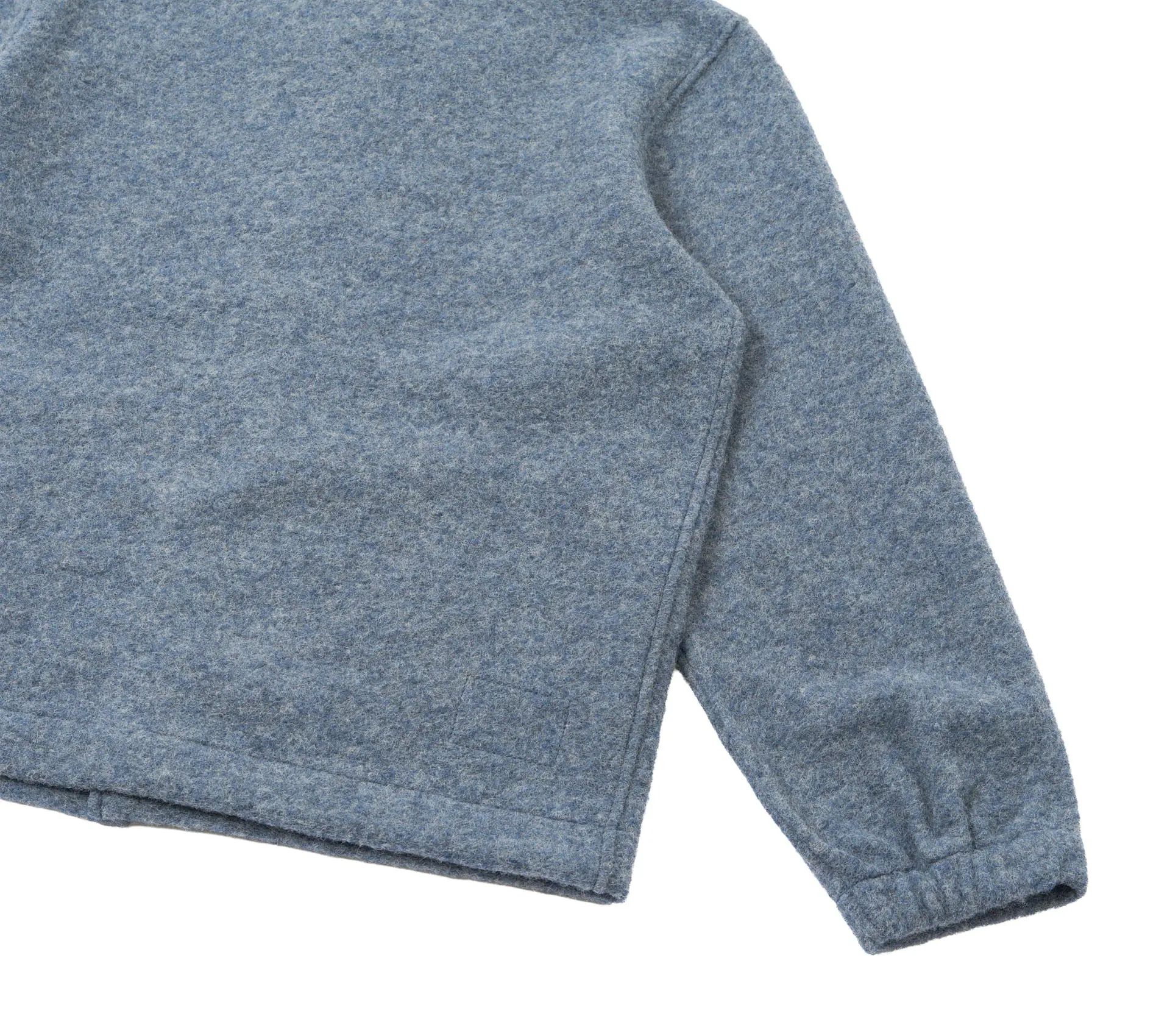 Rams Jacket Wool Fleece Slate Blue