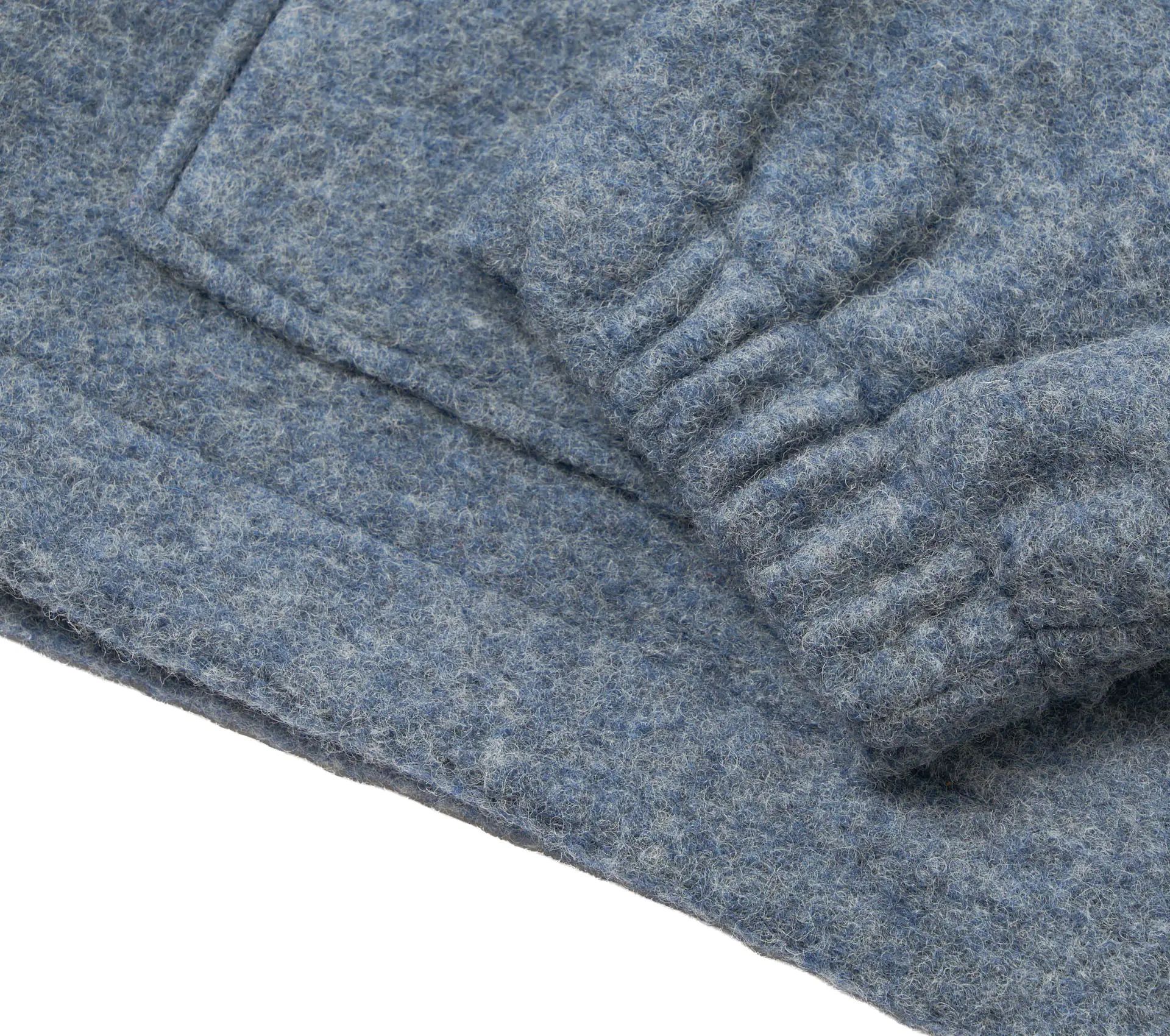 Rams Jacket Wool Fleece Slate Blue
