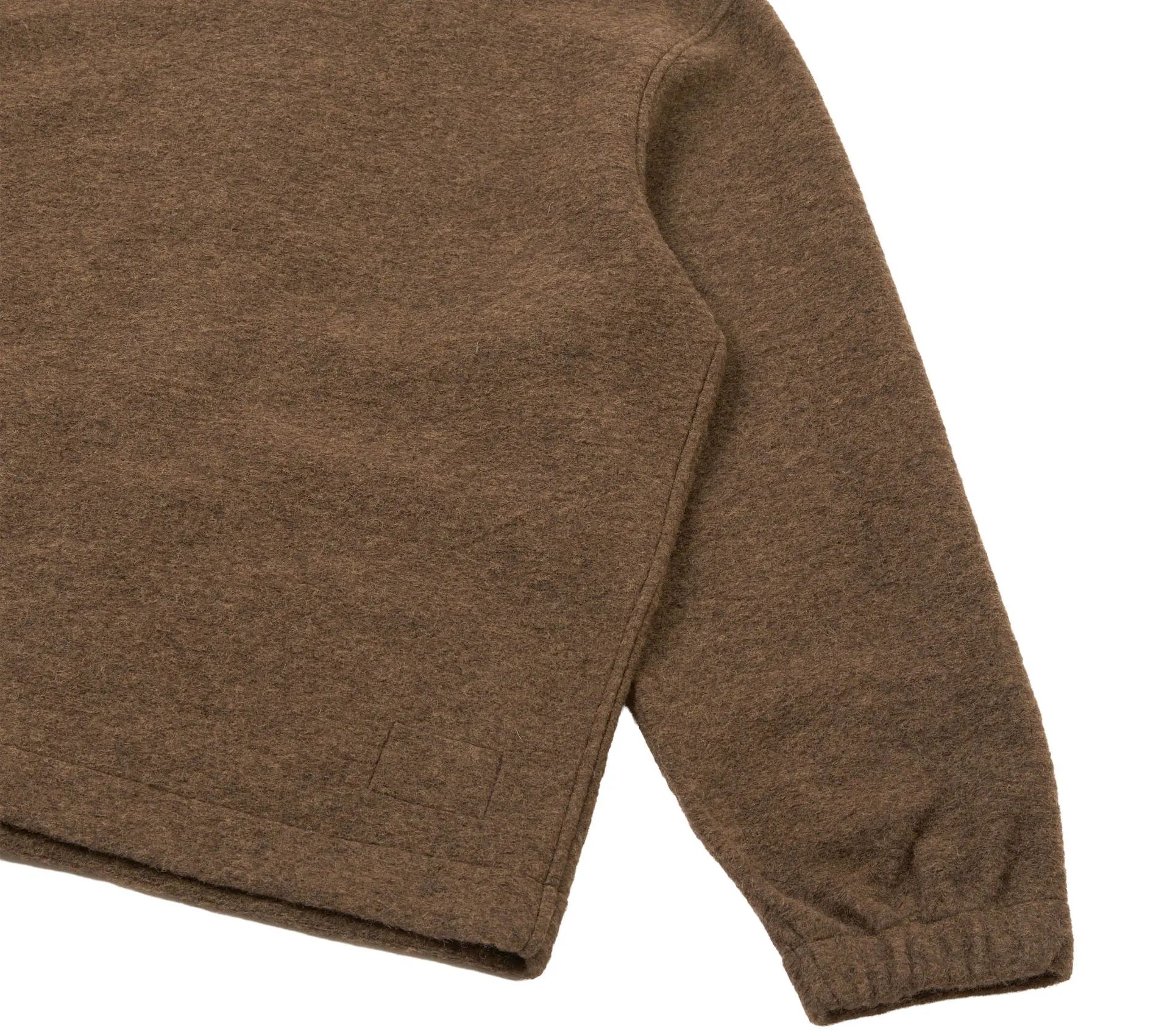 Rams Jacket Wool Fleece Brown Marl