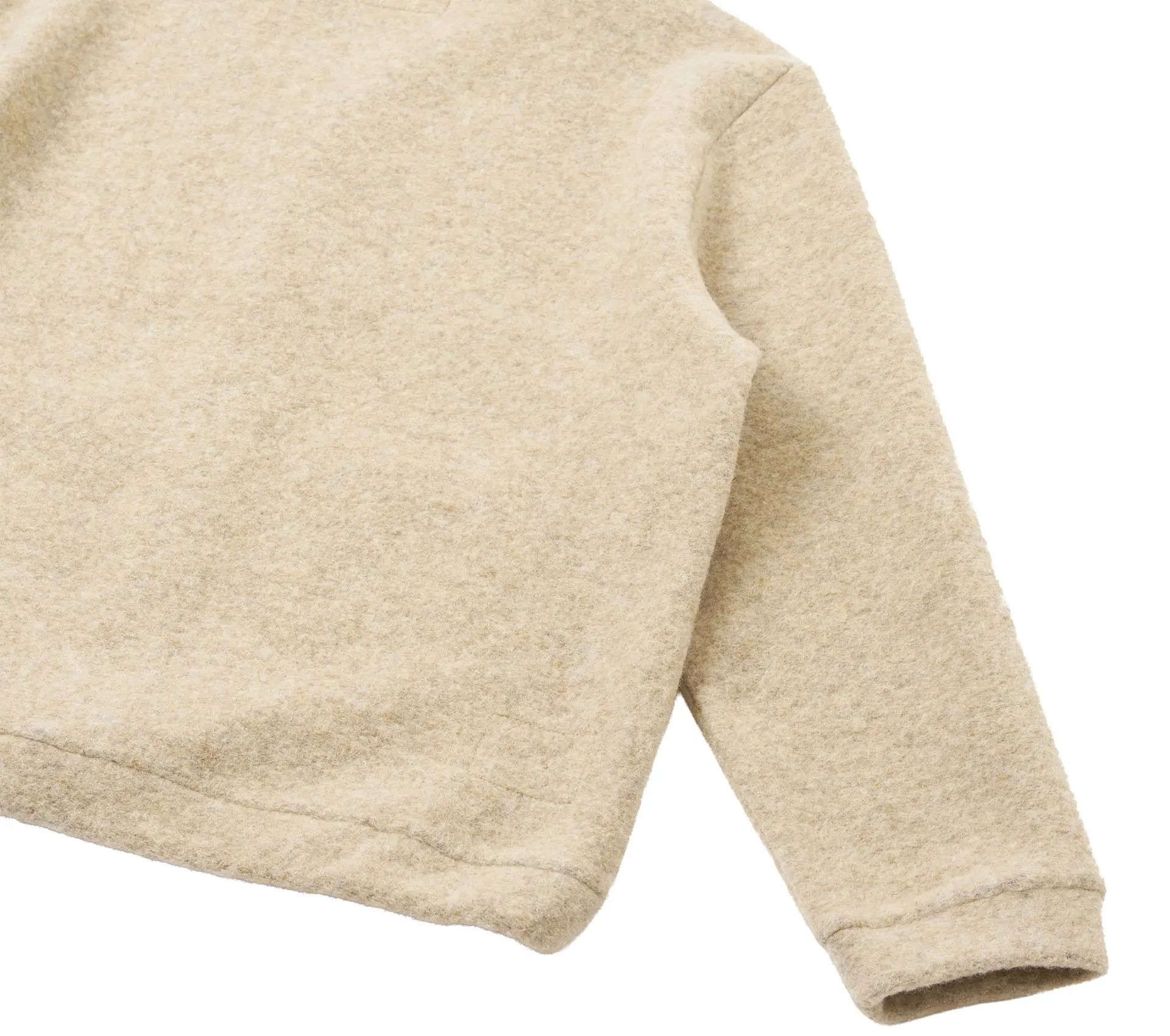 Advance Cardigan Wool Fleece Fawn