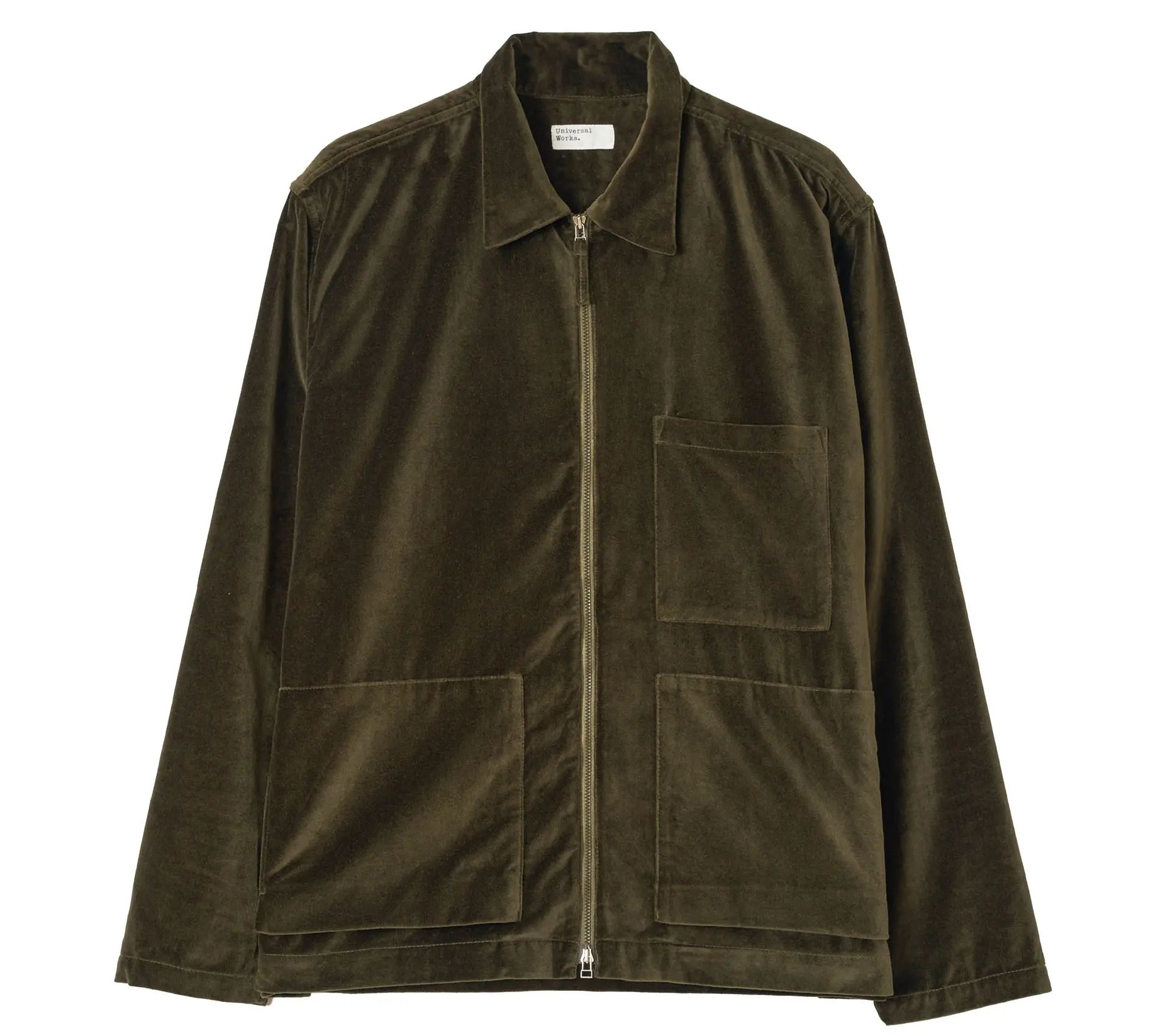 Zip Shirt CPH Velvet Olive