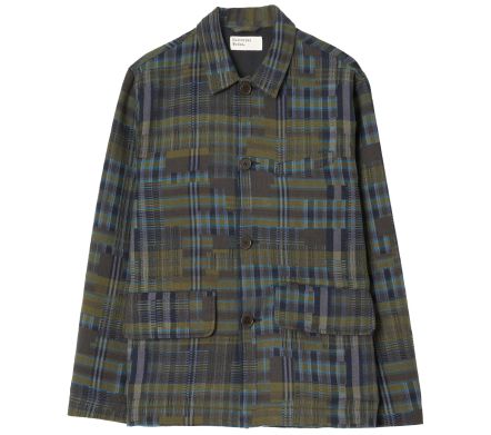 Image #0 of Franck Jacket Shadows Check Olive