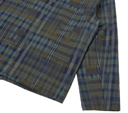 Image #1 of Franck Jacket Shadows Check Olive