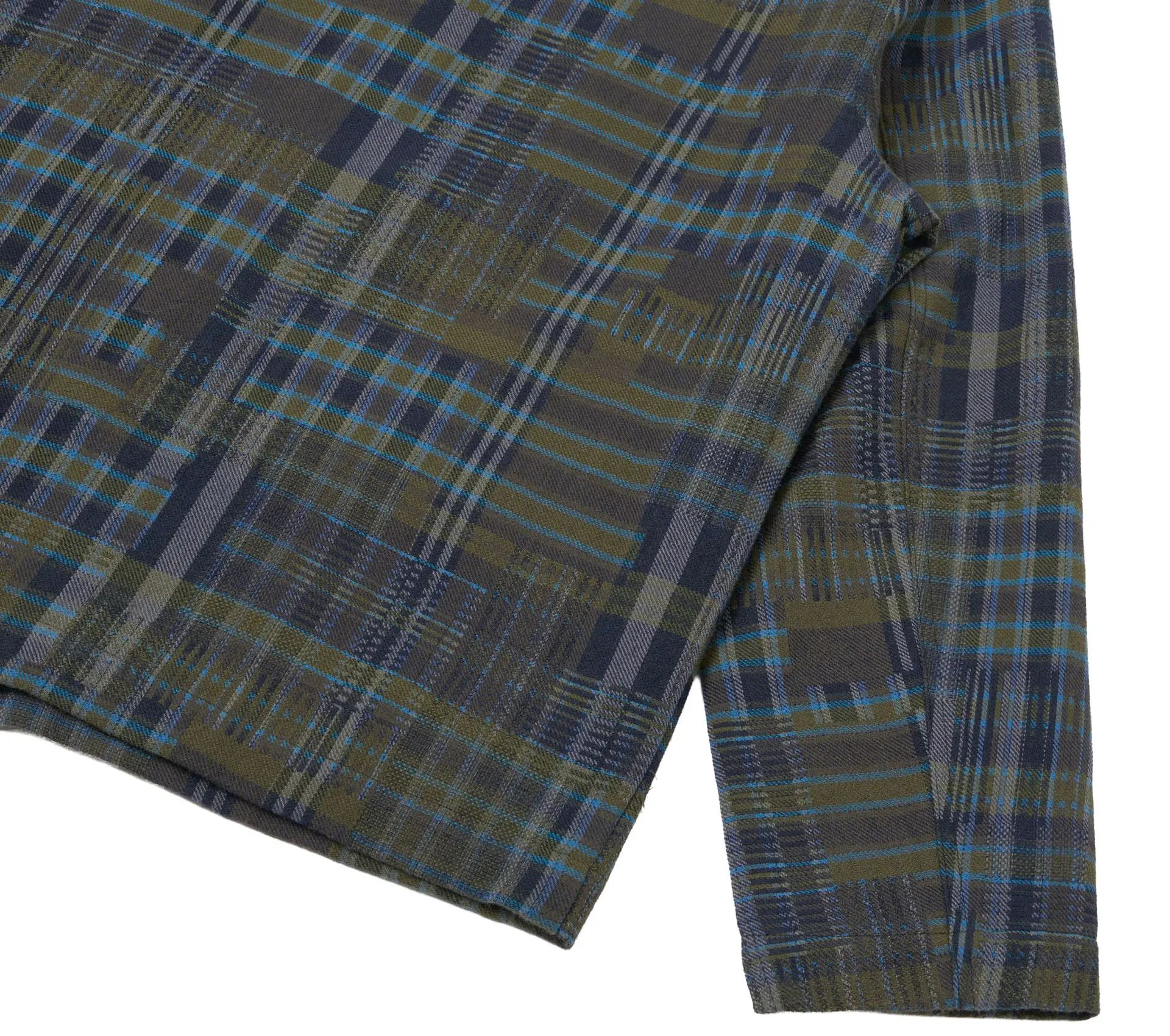 Franck Jacket Shadows Check Olive