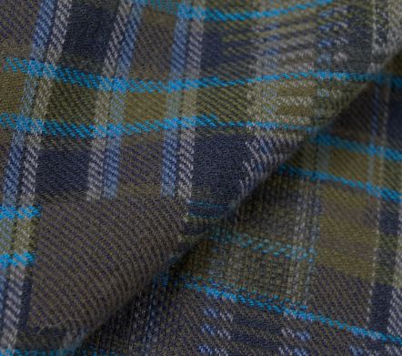 Image #3 of Franck Jacket Shadows Check Olive