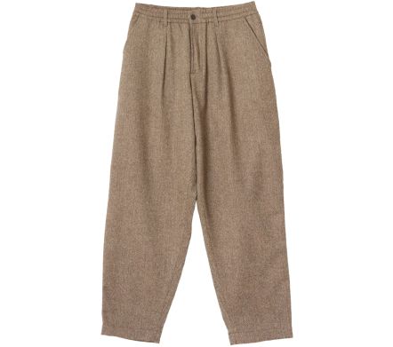 Pleated Track Pant Wool...